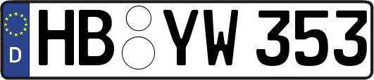 HB-YW353