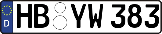 HB-YW383