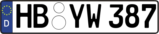 HB-YW387