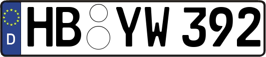 HB-YW392