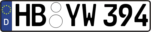 HB-YW394