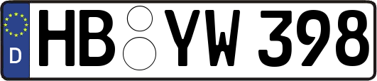 HB-YW398