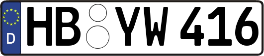HB-YW416