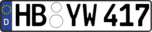 HB-YW417