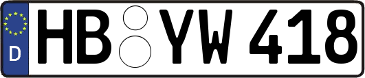 HB-YW418