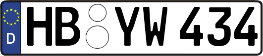 HB-YW434