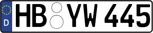 HB-YW445