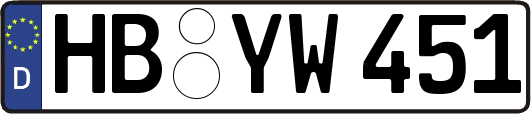 HB-YW451