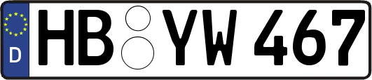 HB-YW467