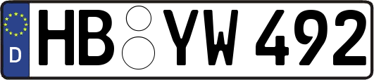 HB-YW492