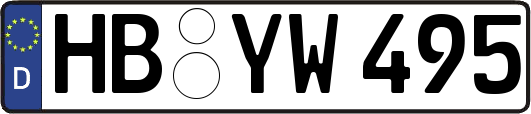 HB-YW495