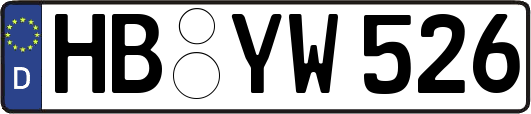 HB-YW526