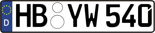HB-YW540