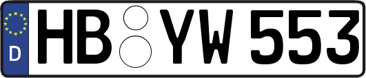 HB-YW553