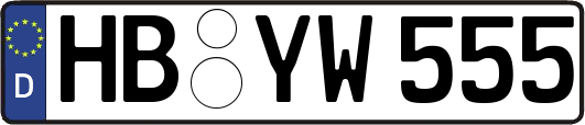HB-YW555