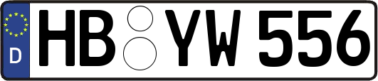 HB-YW556