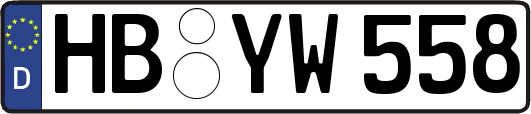 HB-YW558