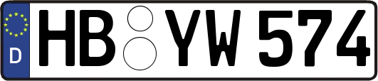 HB-YW574