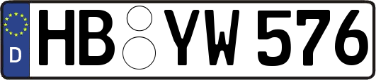 HB-YW576