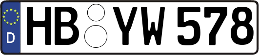 HB-YW578