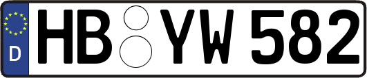 HB-YW582