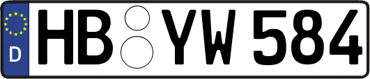 HB-YW584