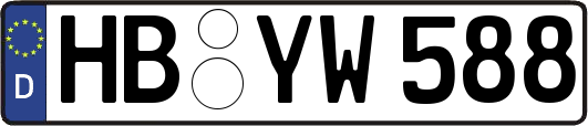 HB-YW588
