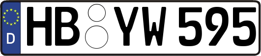 HB-YW595