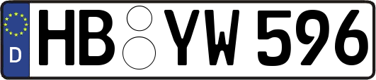 HB-YW596