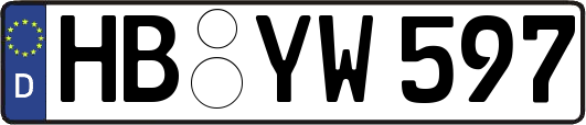 HB-YW597