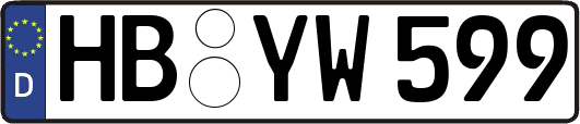 HB-YW599