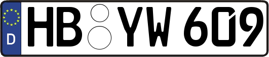 HB-YW609