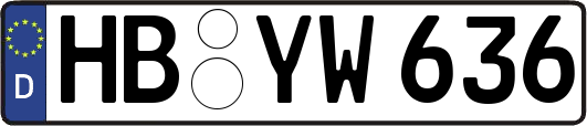 HB-YW636