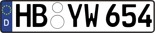 HB-YW654