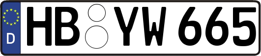 HB-YW665