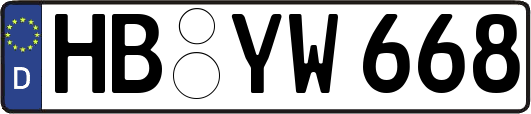 HB-YW668