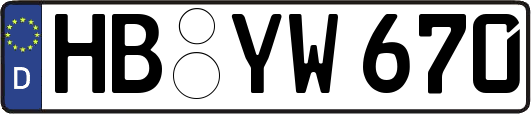 HB-YW670