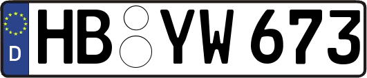 HB-YW673