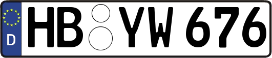 HB-YW676