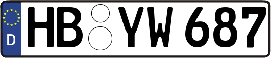 HB-YW687