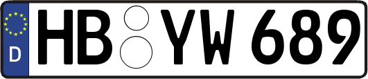 HB-YW689