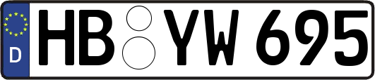 HB-YW695