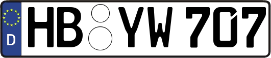 HB-YW707