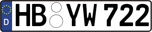 HB-YW722