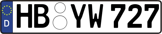 HB-YW727