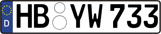 HB-YW733