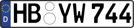 HB-YW744
