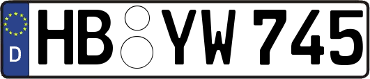 HB-YW745