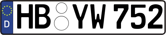 HB-YW752