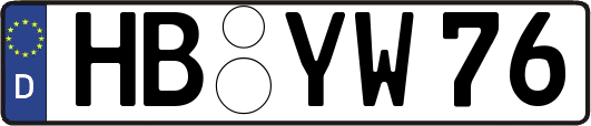 HB-YW76